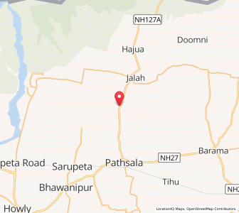 Map of Rihabari, Assam