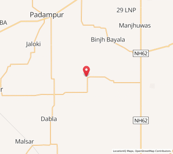 Map of Rilmilsar, Rajasthan