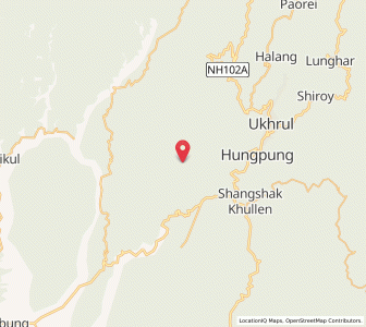 Map of Ringui, Manipur
