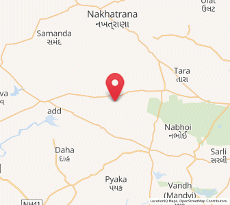 Map of Roha, Gujarat