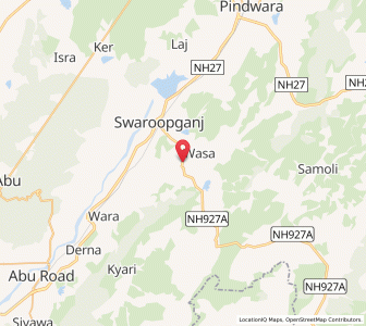 Map of Rohida, Rajasthan