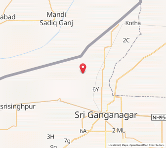 Map of Rohiranwali Rathan, Rajasthan