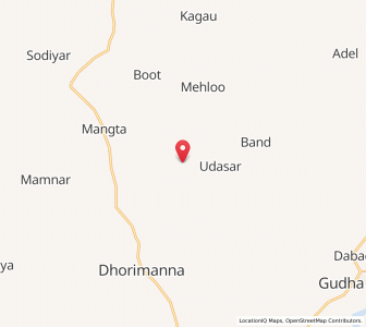 Map of Rohla, Rajasthan