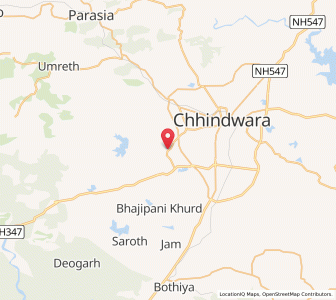 Map of Rohna, Madhya Pradesh