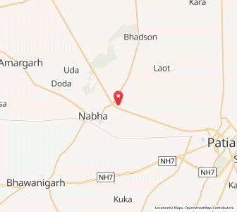 Map of Rohti, Punjab