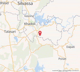 Map of Rudana, Dadra and Nagar Haveli