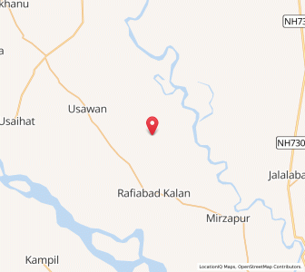 Map of Rudi Nagla, Uttar Pradesh