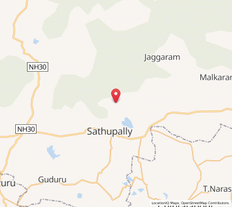 Map of Rudrajupalle, Andhra Pradesh