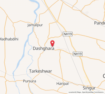 Map of Rujipur, West Bengal