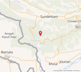 Map of Rumblan Pail, Kashmir