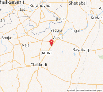 Map of Rupnayal, Karnataka