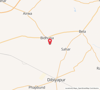 Map of Ruppur Sahar, Uttar Pradesh