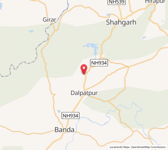 Map of Rurawan, Madhya Pradesh