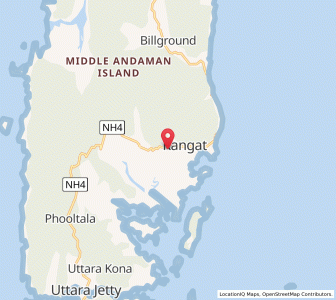 Map of Sabari, Andaman and Nicobar Islands