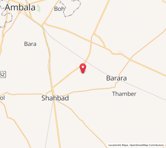 Map of Sabga, Haryana