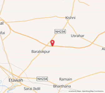 Map of Sabi ka Nagla, Uttar Pradesh