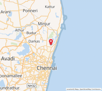 Map of Sadaiyankuppam, Tamil Nadu
