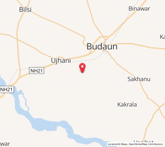 Map of Sadather, Uttar Pradesh