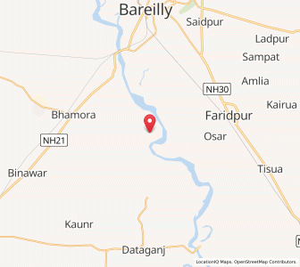Map of Sadullahganj, Uttar Pradesh