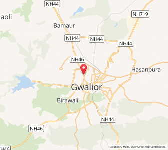 Map of Sagar Tal, Madhya Pradesh