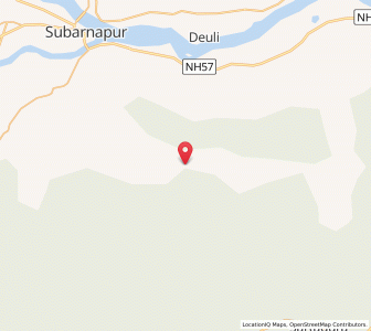 Map of Sagara, Odisha