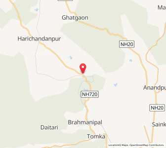 Map of Sagarpata, Odisha