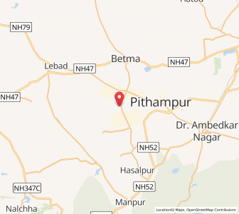 Map of Sagor, Madhya Pradesh