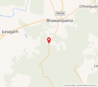Map of Sagorha, Odisha