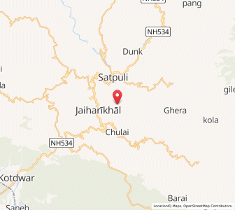 Map of Sagwari, Uttarakhand