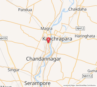 Map of Sahaganj, West Bengal