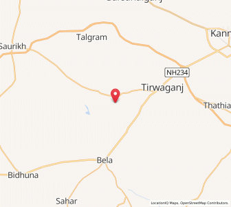 Map of Sahiapur, Uttar Pradesh