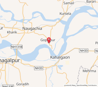 Map of Saidpur Dabra, Bihar