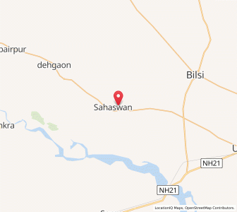 Map of Saifullahganj, Uttar Pradesh