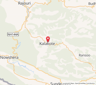 Map of Sail, Kashmir