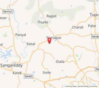 Map of Saiyid Alipet, Andhra Pradesh