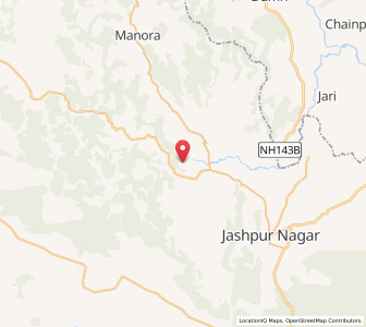 Map of Sakardih, Chhattisgarh