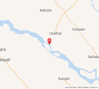 Map of Sakatpur, Uttar Pradesh