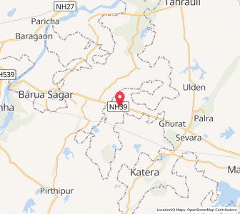 Map of Sakrar, Madhya Pradesh
