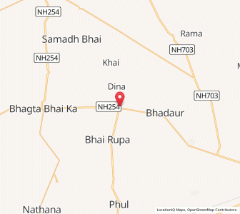 Map of Salabatpura, Punjab