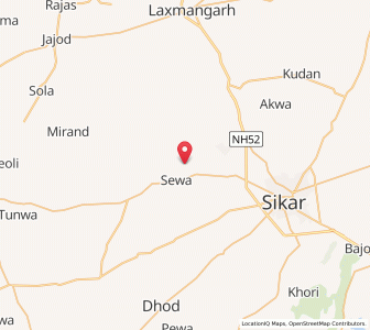 Map of Saladipura, Rajasthan