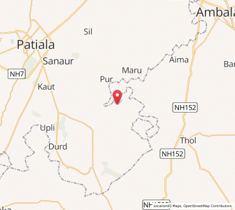 Map of Salempur Balian, Punjab