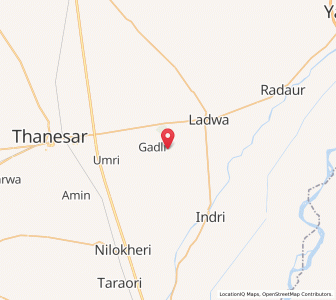 Map of Salempur, Haryana