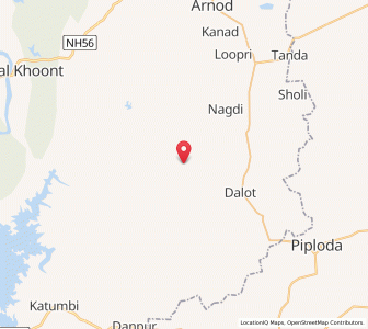 Map of Salimgarh, Rajasthan