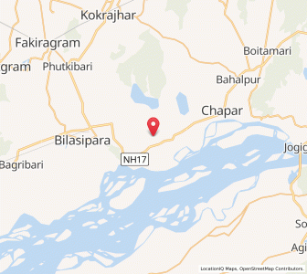 Map of Salkocha, Assam
