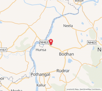 Map of Salorah, Andhra Pradesh