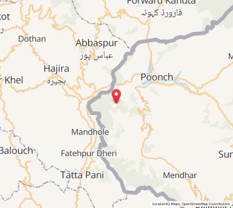 Map of Salotri, Kashmir