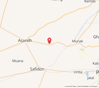 Map of Salwan, Haryana
