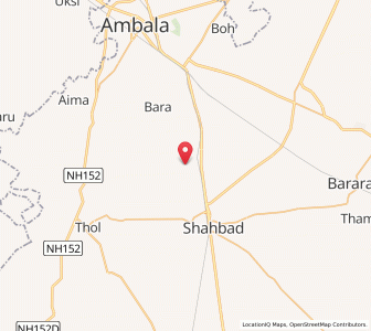 Map of Samalki, Haryana