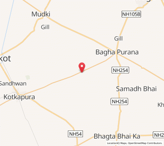 Map of Samalsar, Punjab