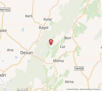 Map of Samantri, Rajasthan